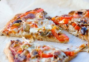 Yummy Delish Pizza at DesiRecipes.com