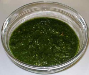 Green Chutney at DesiRecipes.com