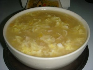 Corn Soup at DesiRecipes.com