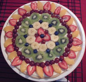 Fruit Pizza recipe