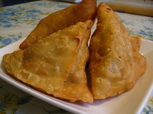 Samosas at DesiRecipes.com