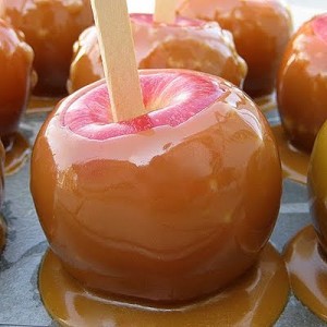 Caramel Apples at DesiRecipes.com