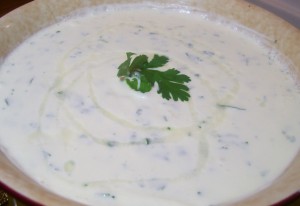 Thick Garlic Sauce at DesiRecipes.com