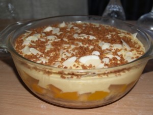 Mango Delight With Biscuits at DesiRecipes.com