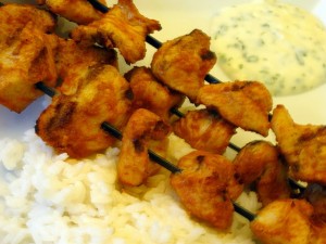 Cheese Chicken Kabab at DesiRecipes.com