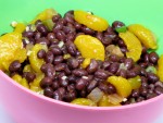 Spicy Black Bean Salad at DesiRecipes.com