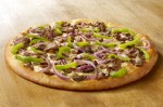 CHEESESTEAK PIZZA at DesiRecipes.com