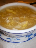 Classic Chicken Corn Soup at DesiRecipes.com