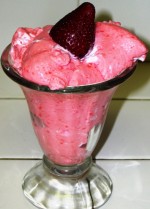 STRAWBERRY MOUSSE at DesiRecipes.com