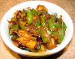 Shimla Mirch Ki Sabzi at DesiRecipes.com