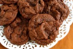 Double Chocolate Chip Cookies at DesiRecipes.com