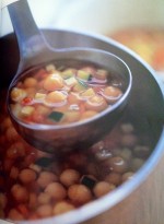 Chickpea Soup at DesiRecipes.com