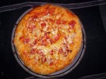 EASY TO MAKE HOMEMADE PIZZA at DesiRecipes.com