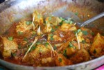 Easy Chicken Karahi at DesiRecipes.com