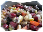 Southwestern Style Black Bean Salad at DesiRecipes.com