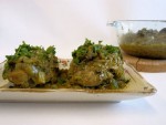 CHICKEN IN GREEN MASALA at DesiRecipes.com