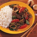 Pepper Steak at DesiRecipes.com