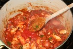 CHICKEN IN TOMATO SAUCE at PakiRecipes.com