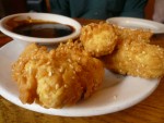 Sesame Chicken Pakoras at DesiRecipes.com