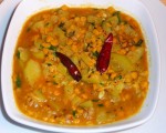 Channa Dal With Green Capsicum at DesiRecipes.com