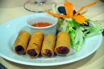 Refreshing Spring Rolls at DesiRecipes.com