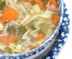 CHICKEN NOODLE SOUP at DesiRecipes.com