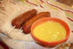 Corn Dogs at DesiRecipes.com