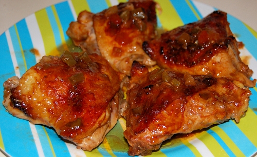 Yoguhrt Chicken recipe at DesiRecipes